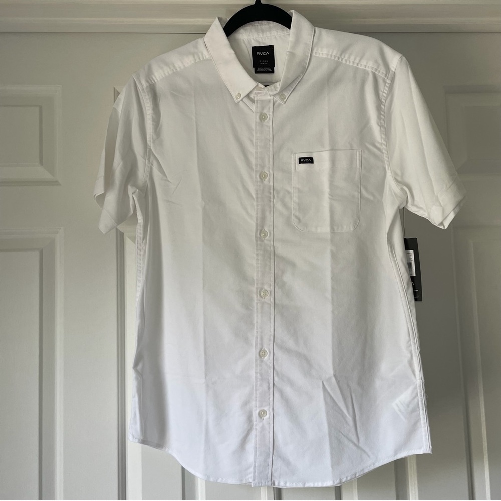 *NWT* RVCA That’ll Do Stretch Short Sleeve Shirt